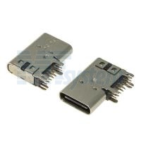 C8689-24CFNGBRR USB Type C 24pin Female Upright SMT Gen2 [C9999-KUSBX-SL2-CS1N24-B-TR]