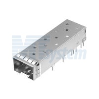 46012-020001 SFP cage, 1*1 port, solder tails