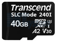 TS40GUSD240I (40GB microSD,SLC Mode,Wide-Temp. , UHS-I,V30, A2,TLC)