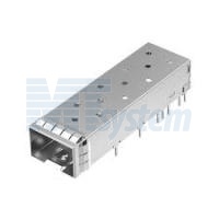 160865-00131 SFP+ cage 1*1 port solder tails