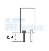 PBD2-6 C6801-06BSGL00R Nylon H=4.3mm