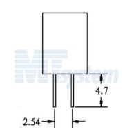 PBS-10 [секционные, h=8.6мм.] C2810-10ASGH00R
